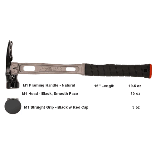 Build Your Custom Hammer - Customer's Product with price 332.94 ID b5f6i04PnmI4r5tIPmt3PqlS