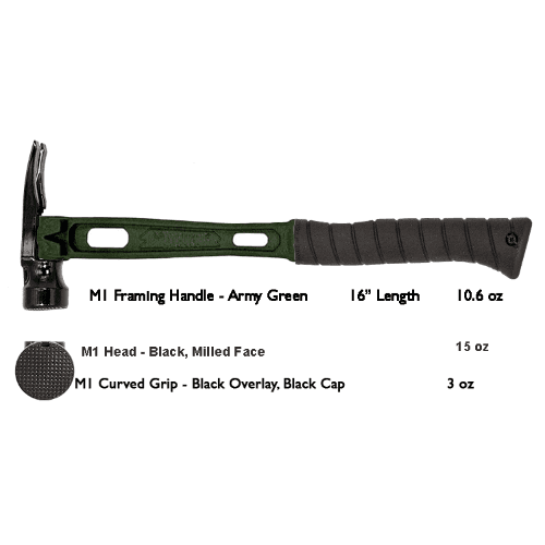 Build Your Custom Hammer - Customer's Product with price 368.36 ID d7wq3Czjyft4HYFjr39dstRh