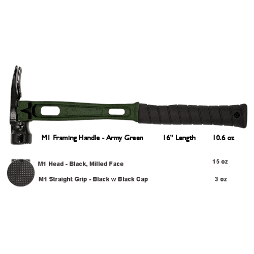 Build Your Custom Hammer - Customer's Product with price 368.36 ID IjJ9QuSmYhqHAF48haohk4r3