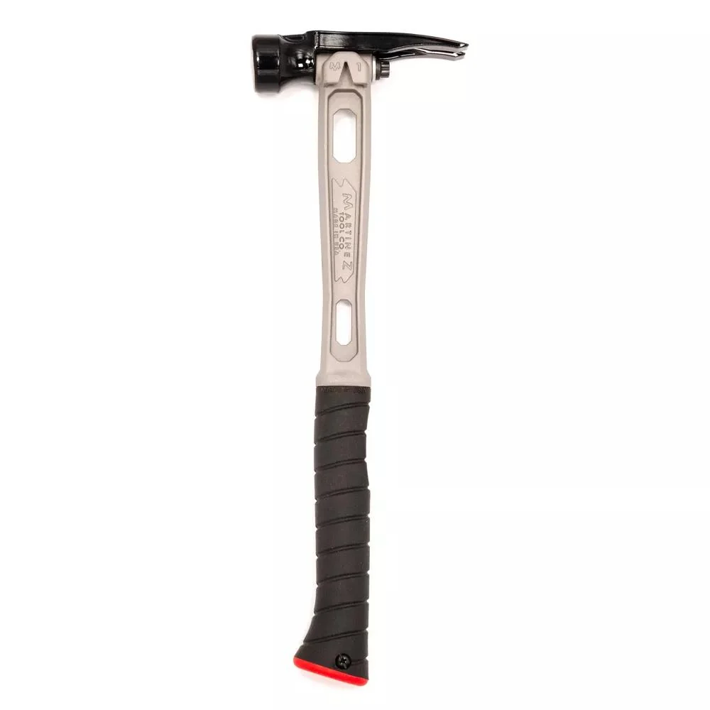 M1 Titanium Handle 15oz Smooth Steel Head Curved Grip Framing Hammer - Signature Series - Image 3