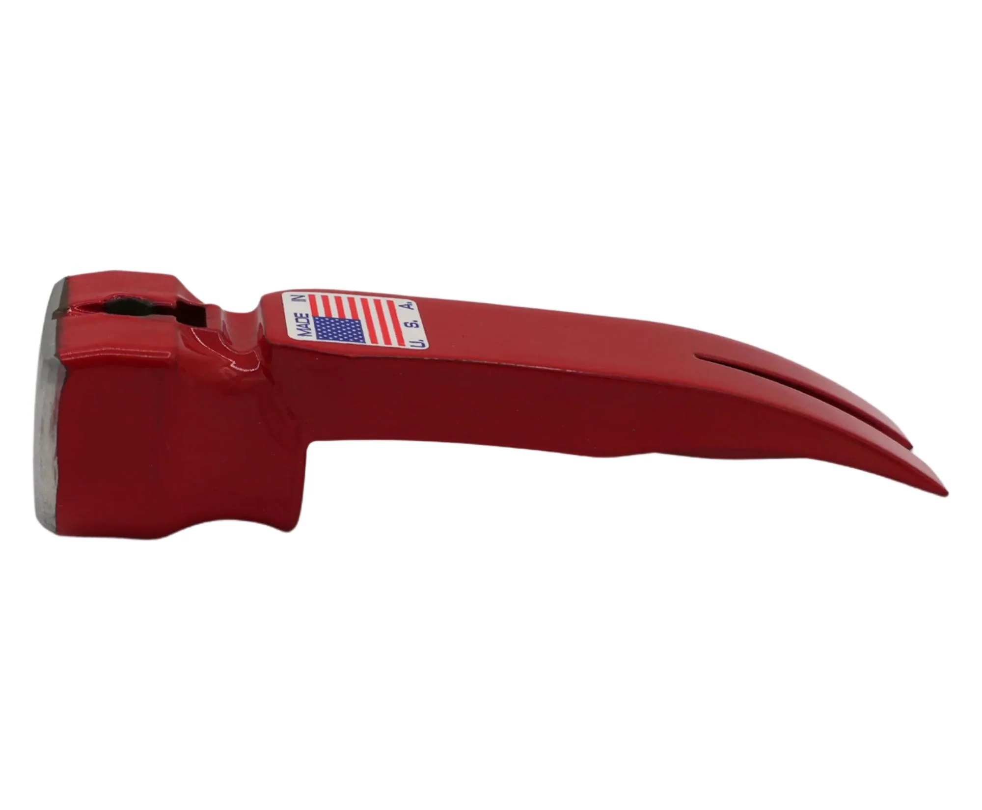 M4 12oz Smooth Face Finish Head - Red - Image 2