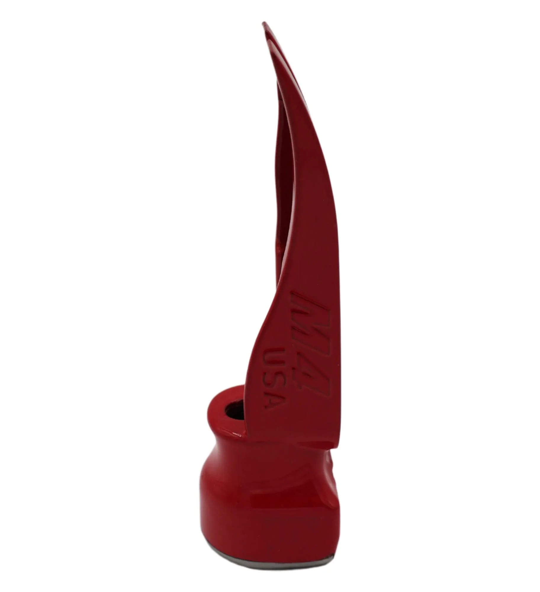 M4 12oz Smooth Face Finish Head - Red - Image 3