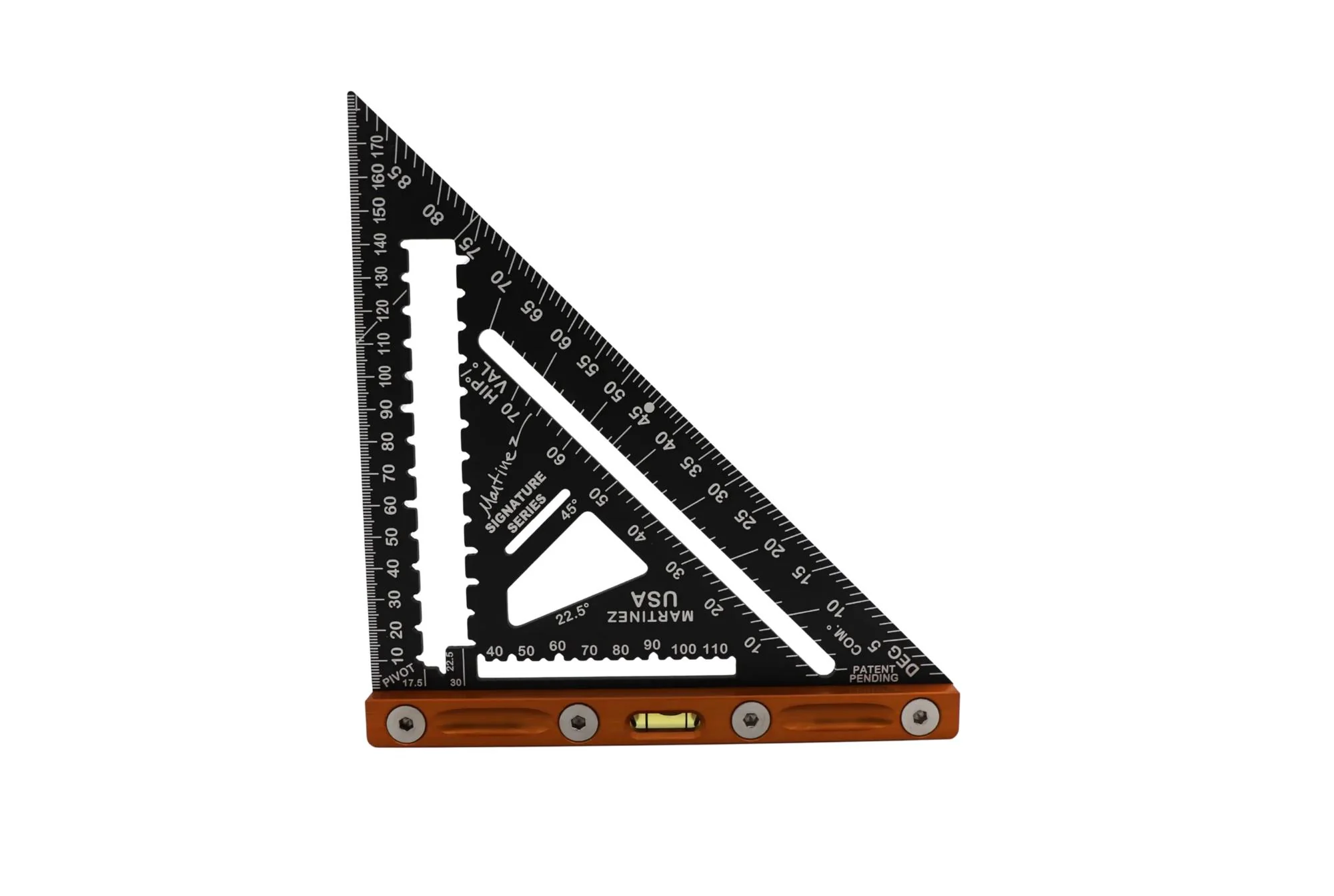 Martinez Aluminum Rapid Square Metric Blade Orange