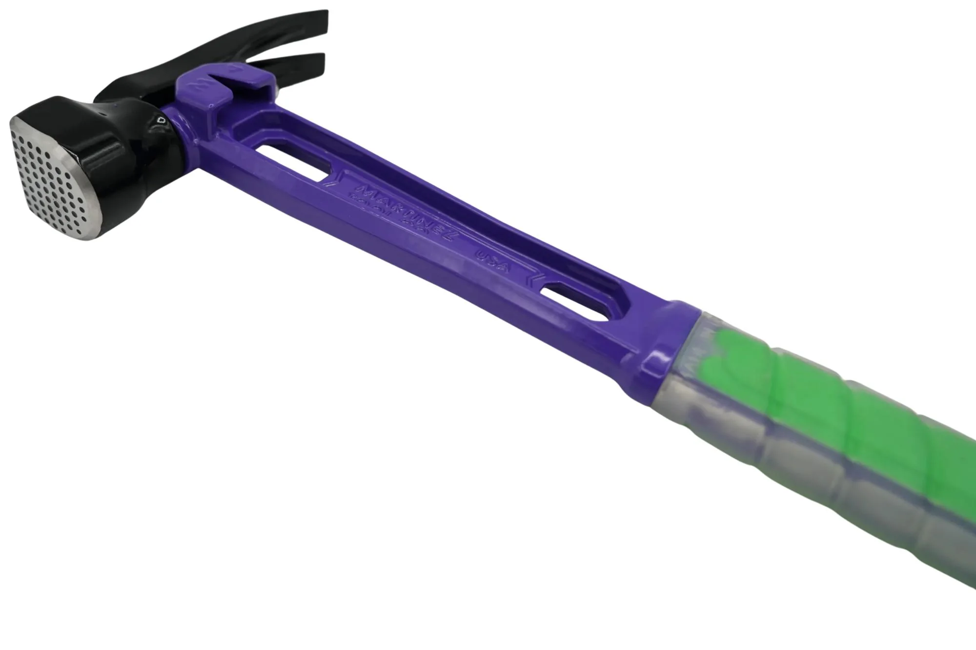 Martinez Joker 12 oz M4 Dimple Face Titanium Finish Hammer - Image 3