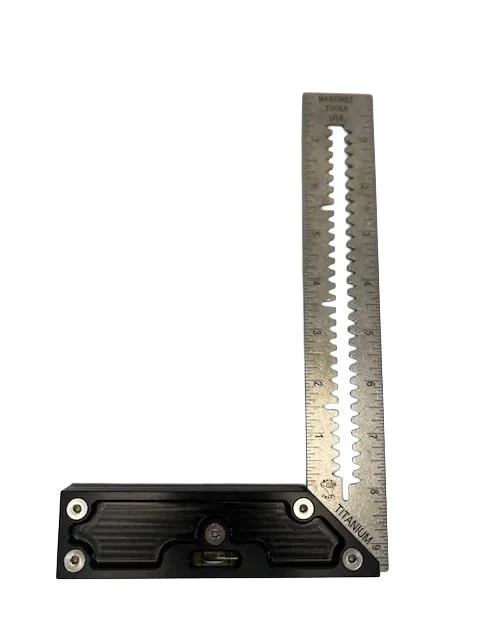 Martinez - Titanium Precision Square - (Black Anodized Heel) - Image 3